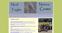 Desktop Screenshot of clnaturecenter.org